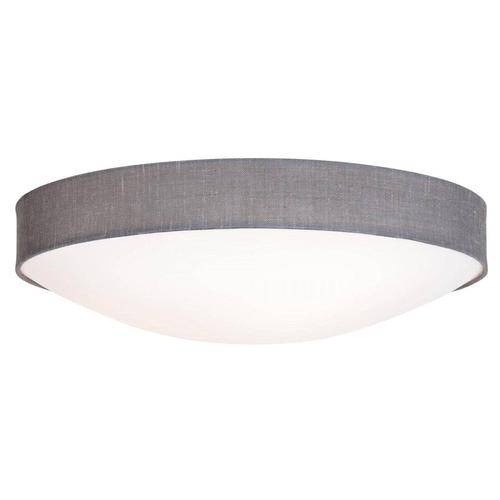 Textile Kant Ceiling Lamp in Grey Textile & Opal Acrylic from Konsthantverk For Sale - Image 7 of 7