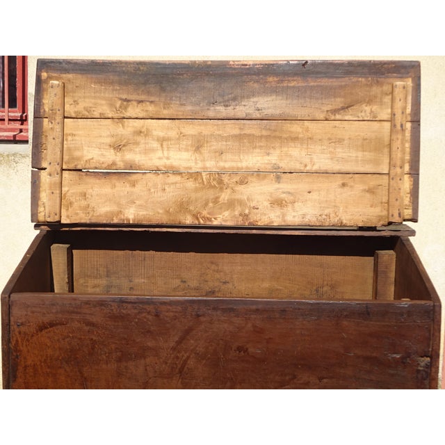Vintage Brown Oak Dish Drainer For Sale - Image 14 of 18
