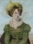 Blue Antique Etchings (Portraits) - A Pair For Sale - Image 8 of 12