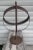 Mid 20th Century Vintage Mid 20th Century Swedish Wrought Iron Armillary Sphere on Cast Iron Base For Sale - Image 5 of 9