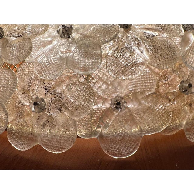 Ceiling Flower Lamp by Barovier & Toso, 1990s For Sale - Image 14 of 18