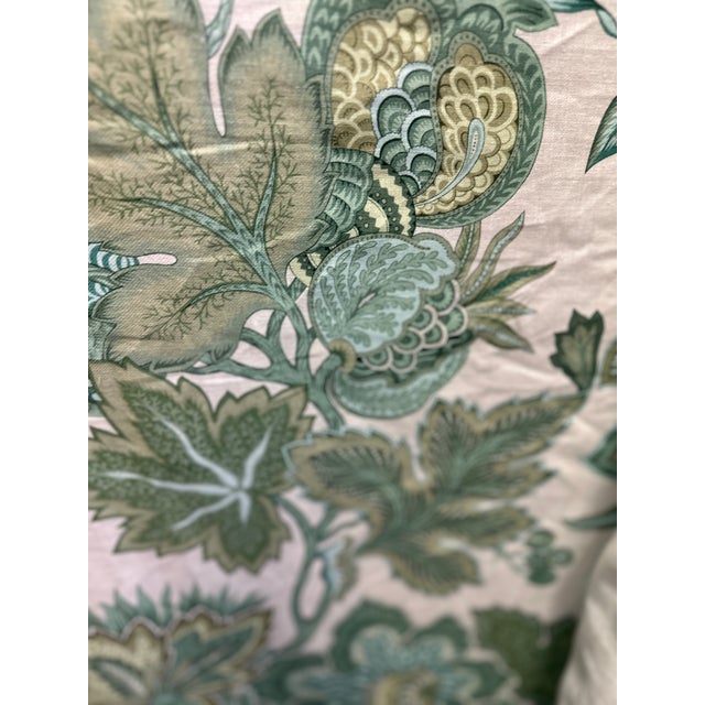 14 Yards Manuel Canovas​ Mysore In Jade​ Beautiful green hued fabric