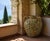 Vintage Italian Majolica Three-Armed Pear Planter Vase For Sale - Image 11 of 12
