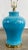 Vintage Vibrant Blue Ginger Jar Table Lamp Paul Hanson Style For Sale In Kansas City - Image 6 of 8