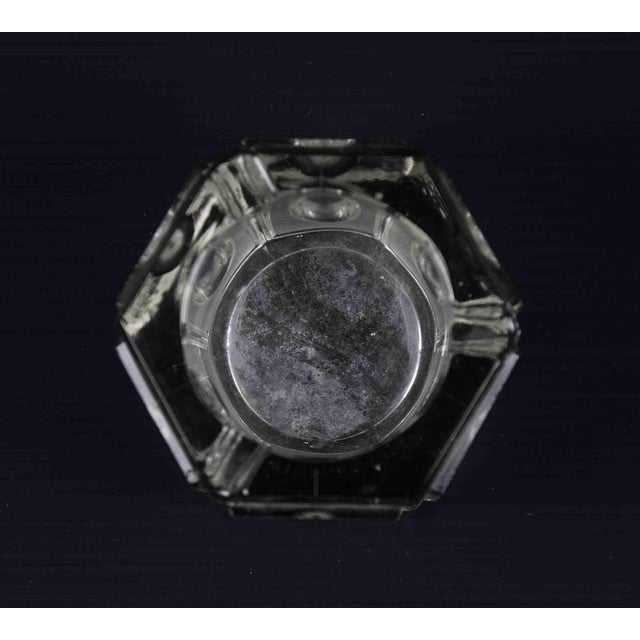 Vintage Italian Art Glass Ashtray with Geometric Design, 1970s For Sale - Image 4 of 5