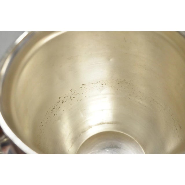 Vintage Wma Rogers Victorian Silver Plated Bulbous Footed Water Pitcher For Sale - Image 10 of 13