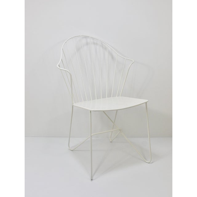 Mid-Century Wire Chair by Karl Fostel, 1950s For Sale - Image 4 of 18