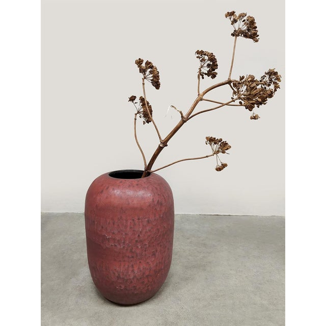 Large Vintage Ceramic Vase from Ceramano, 1960s For Sale - Image 3 of 5