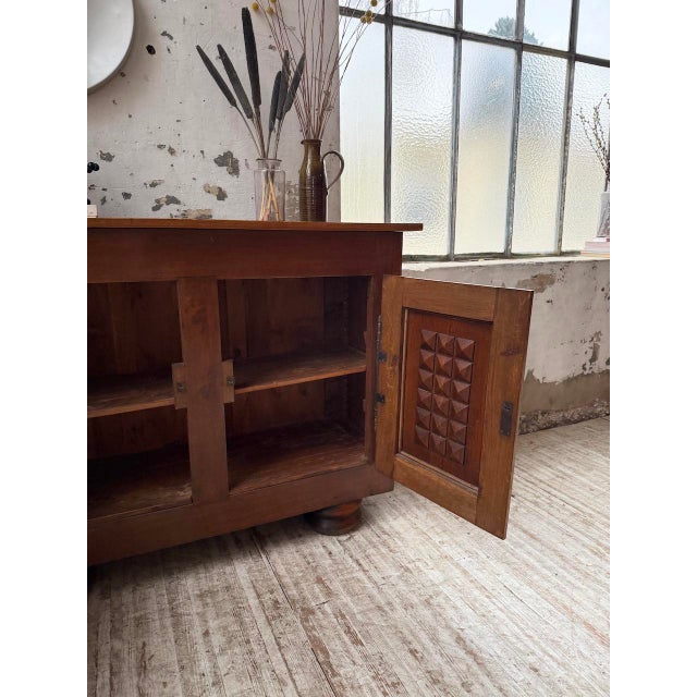 Oak Furniture in the style of Dudouyt, 1940s For Sale - Image 17 of 18