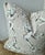 Modern Beige Taupe and Cream Linen Monkey Pillows Pair For Sale - Image 3 of 5