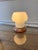 Pair of mid-century table lamps attributed to Czech designer Ivan Jakes for Osvetlovaci Sklo, circa 1960s. Featuring...