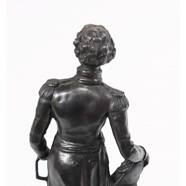 Bronze English Military Duke of Wellington Figurine, 1995 For Sale - Image 13 of 14