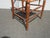 Unique Vintage French Country Oak Rush Seat Arm Chair W Unique Arm Rests For Sale - Image 11 of 12