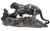 ANTOINE-LOUIS BARYE (FRENCH, 1795-1875) Panthère surprenant un zibeth, seconde version (Panther attacking a civet cat,...