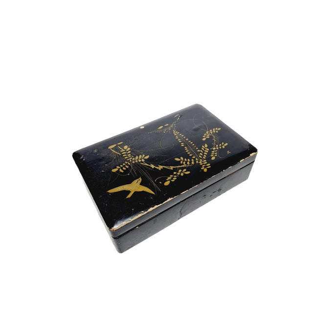 Japanese Lacquerware Box, 1950s For Sale - Image 6 of 6