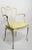 Set Six Patio Dining Chairs in Cast Aluminum by Crucible For Sale - Image 4 of 11