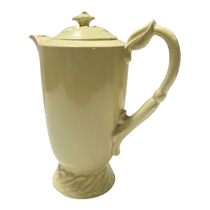 1950's Yellow Vernon Kilns Califonia Ceramic Large Tea Pot