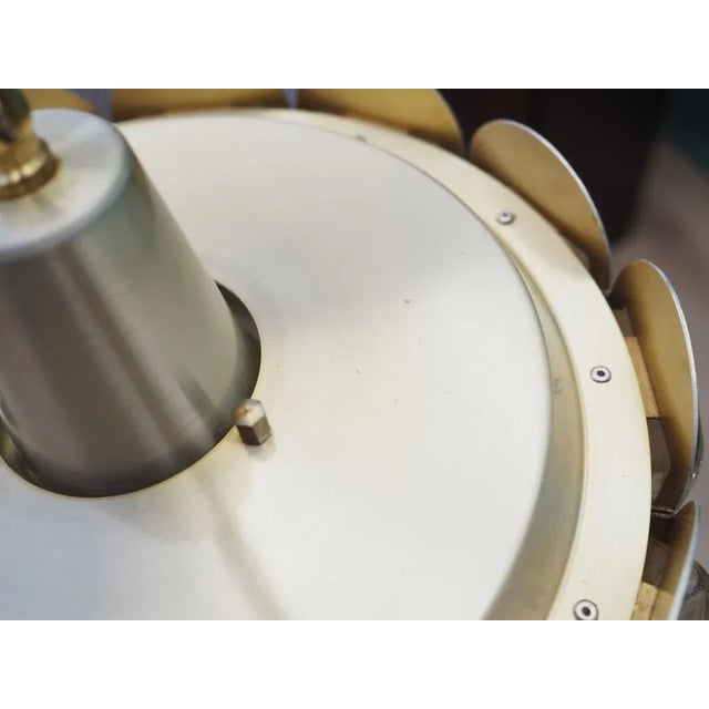 Metal Vintage Danish Pendant Lamp, 1960s For Sale - Image 7 of 11