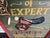 Red Vintage 1960s Hand Painted "School of Expert Polo" Trade Sign For Sale - Image 8 of 16