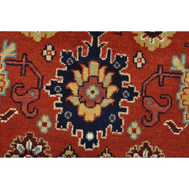 2020s Mahal Rug 9' X 12'5' Red Wool Traditional Hand-Knotted Oriental Carpet For Sale - Image 5 of 15