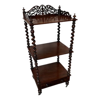 Victorian What Knot in Rosewood, 1890s For Sale