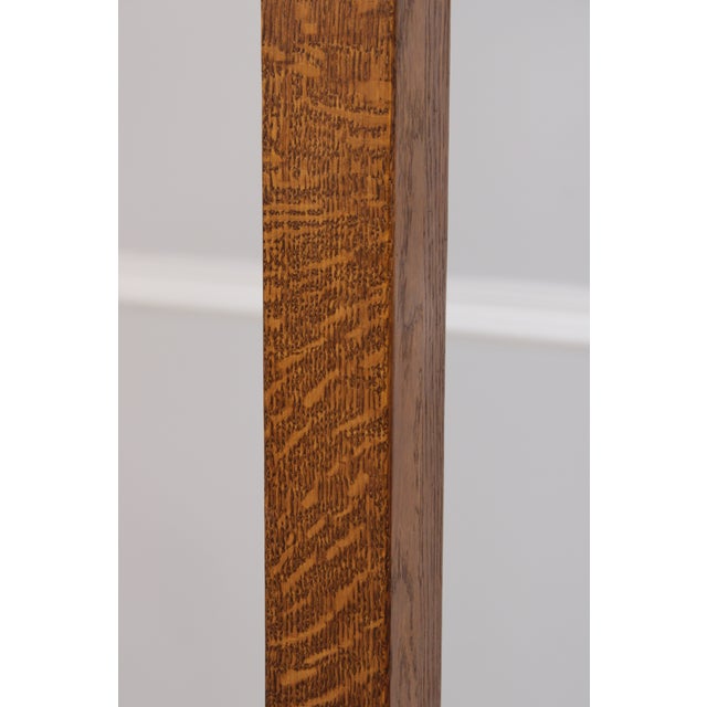 Stickley Mission Oak Double Coat Rack Hall Tree For Sale - Image 11 of 17