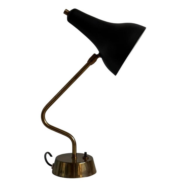 Swedish Table Lamp from Asea, 1940s For Sale - Image 6 of 6