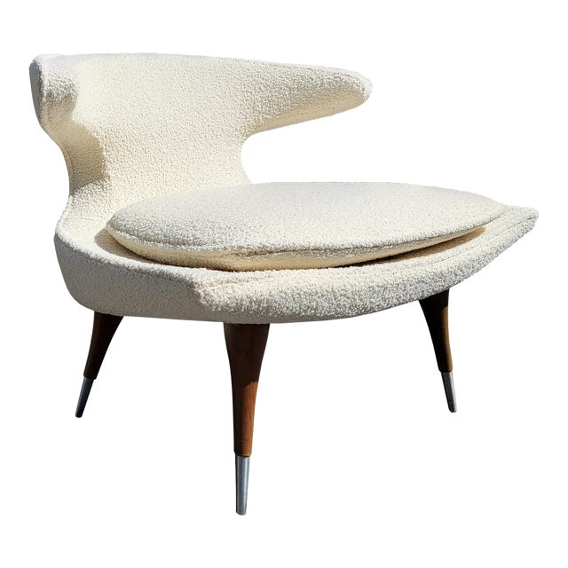 Mid-Century Modern American Karpen Horn Lounge Chair For Sale