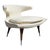Mid-Century Modern American Karpen Horn Lounge Chair For Sale