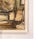 Mid 20th Century Jean Dickow Abstract Painting, Large 36", San Francisco, California, Mid-Century Modern Decor, Framed, Signed For Sale - Image 5 of 8