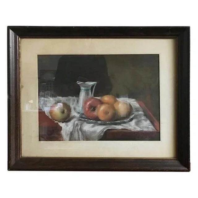 Pastel Still Life Drawing For Sale - Image 4 of 4