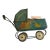 Antique Marklin Toy Doll Carriage With Porcelain Baby Doll For Sale