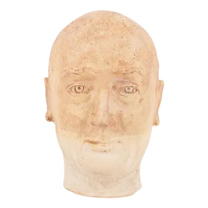 Vintage Italian Earthenware Bust For Sale