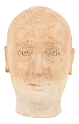 Vintage Italian Earthenware Bust