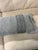 Textured Gray Bolster Pillow For Sale In San Francisco - Image 6 of 12