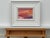Sunset Study - Pink & Orange Miniature Abstract Landscape Art by British Artist 2025 For Sale - Image 12 of 18