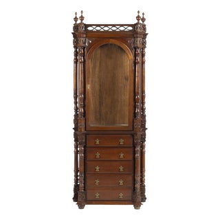 19th Century Display Case of Dona Maria For Sale
