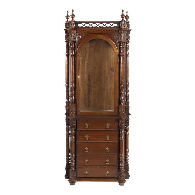 19th Century Display Case of Dona Maria For Sale