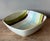Mediterranean Vintage Boho Italian Vietri Glazed Ceramic Serving Bowl For Sale - Image 3 of 5
