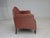 Vintage Danish Two-Seater Sofa in Salmon Pink Furniture Velour, 1950s For Sale - Image 9 of 18