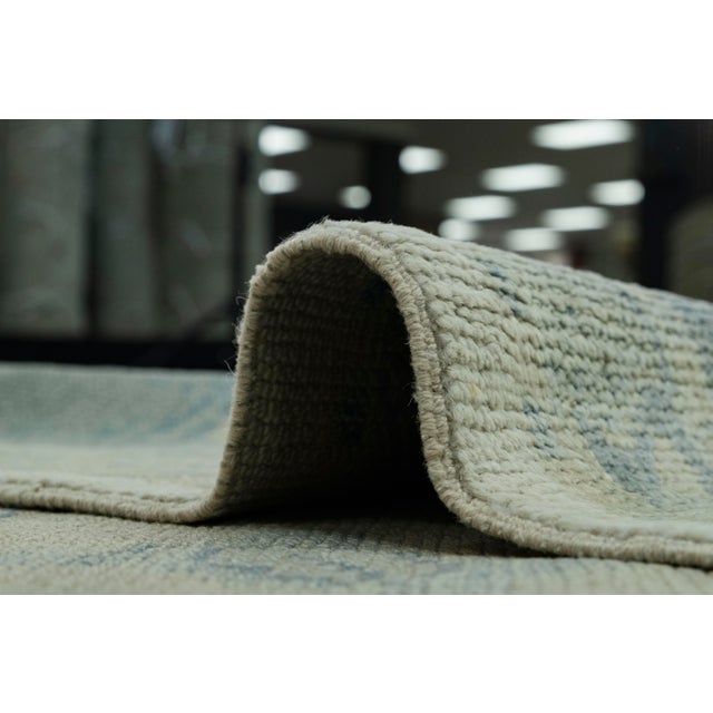 Turkish Oushak Rug 10'1" x 13'10" #18606 For Sale In Houston - Image 6 of 8