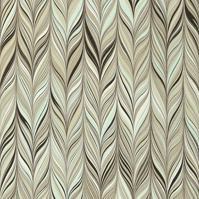 Sample - Schumacher X Mary Mcdonald Firenze Fabric in Aquamarine For Sale
