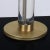 Brass A Pair of 1950s Lucite and Brass Column Table Lamps For Sale - Image 8 of 11
