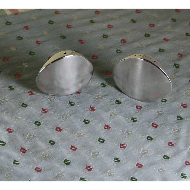 1960s Sterling Silver Individual Salt & Pepper. For Sale - Image 10 of 18