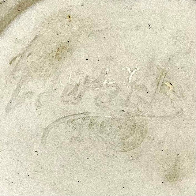 1980's Celadon Porcelain Moon Jar With Lid - Ken Edwards Montana Potter For Sale - Image 10 of 11
