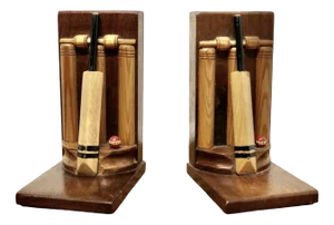 Mid Century Cricket Bookends, 1960s, Set of 2