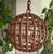 Large Italian Spherical Ceiling Lamp in Wicker, 1950s-1960s For Sale - Image 4 of 10
