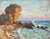 Original Seascape Oil Painting, Ukrainian Artist, 1960s 53-68 For Sale