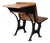 Antique Chicago Cast Iron School Desk For Sale