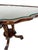 Vintage Southampton Demilune Console Table With Cane & Glass Top For Sale - Image 14 of 18